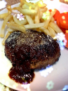 はちみつ味噌使用のハンバーグソース♪-レシピのメイン写真