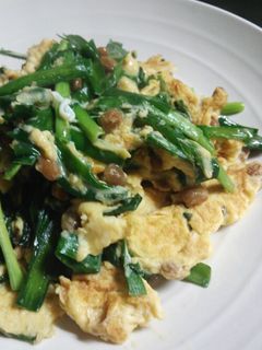 ★ねばとろ♪納豆にら玉★-レシピのメイン写真