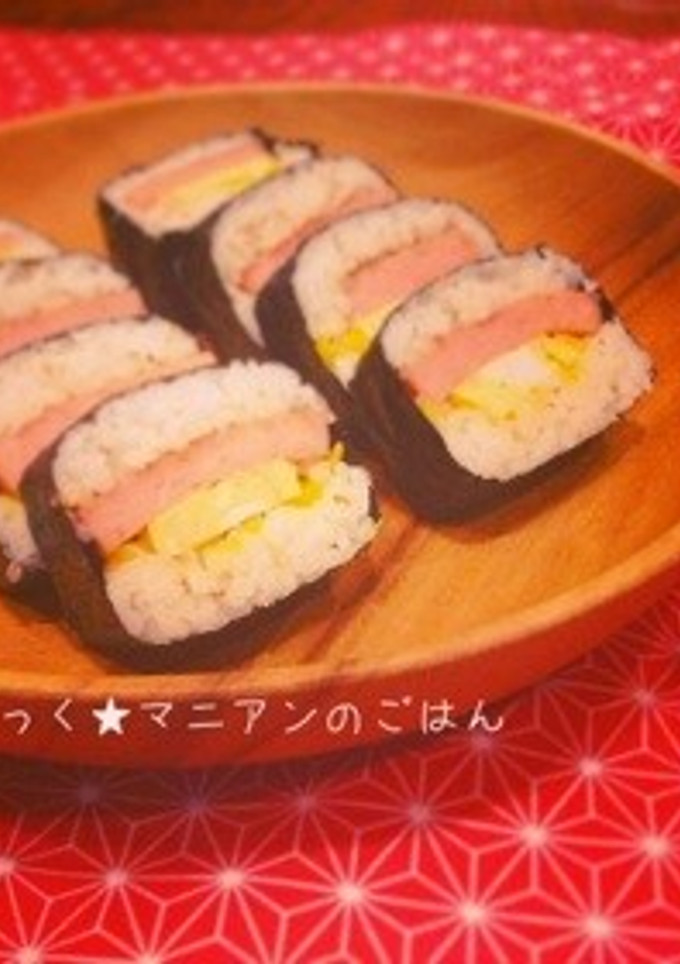 和風スパムのり巻き-レシピのメイン写真