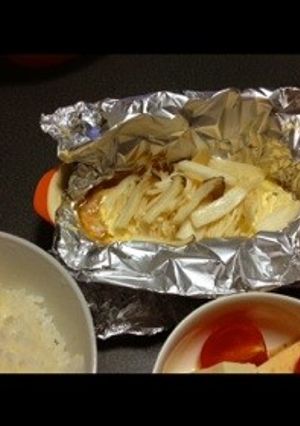 きのこたっぷり鮭のタルタル焼き♪-レシピのメイン写真