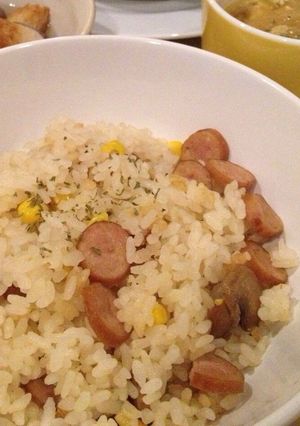 ソーセージ炊き込みごはん-レシピのメイン写真