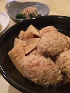 タケノコと鶏つくねの煮物-レシピのメイン写真