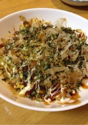 キャベツモリモリ〜お好み焼き風プチおかず-レシピのメイン写真