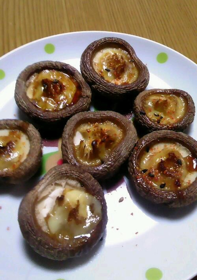 じゅわっとジューシー♪しいたけのマヨ焼き-レシピのメイン写真