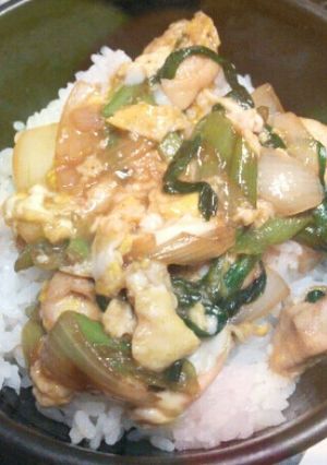 にらたま親子丼-レシピのメイン写真