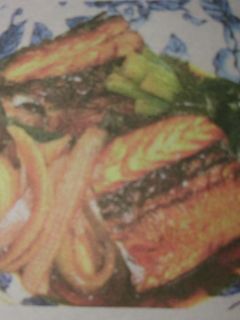 焼きサバと玉葱の煮付け-レシピのメイン写真