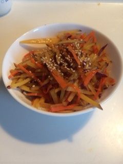 さつまいものきんぴら-レシピのメイン写真