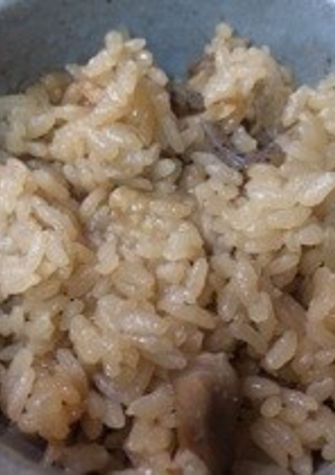 昆布つゆで簡単鶏ごぼうの炊き込みご飯-レシピのメイン写真