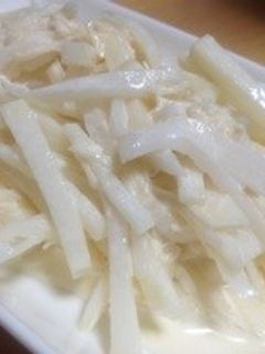 大根と帆立のホワイトサラダ♡-レシピのメイン写真