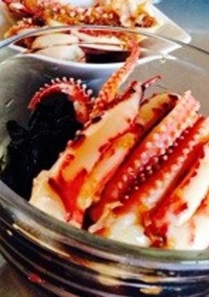 イカゲソとワカメのおろしポン酢-レシピのメイン写真