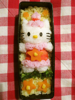 キャラ弁 クリスマスミニー-レシピのメイン写真