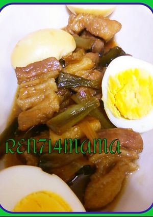 レンジで☆簡単♪豚の角煮-レシピのメイン写真