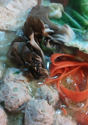 鶏だんご鍋-レシピのメイン写真