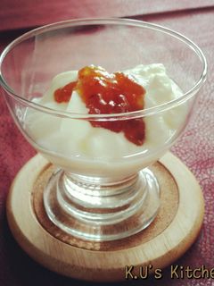 いちじくジャム&プレーンヨーグルト-レシピのメイン写真