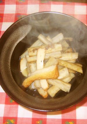 ゴボウ煮-レシピのメイン写真