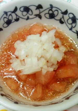 無塩！なフレッシュトマトサラダ-レシピのメイン写真