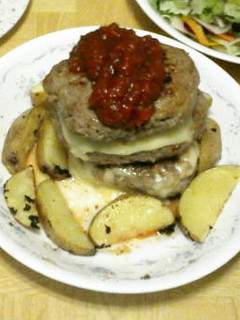 ハンバーグ-レシピのメイン写真