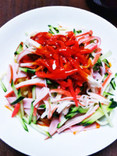 【超簡単】韓国風冷麺-レシピのメイン写真