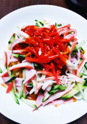 【超簡単】韓国風冷麺-レシピのメイン写真