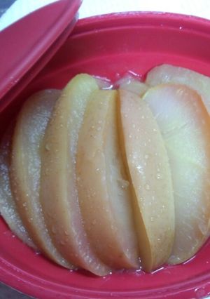 ☆ﾚﾝｼﾞで煮りんご☆-レシピのメイン写真