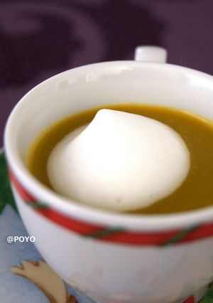 南瓜と里芋のカプチーノスープ-レシピのメイン写真