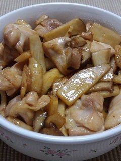 鶏肉とエリンギのバター醤油炒め-レシピのメイン写真