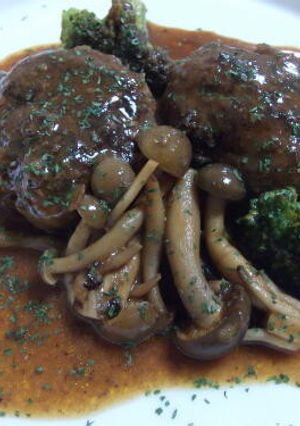 フライパン1つで★煮込みハンバーグ-レシピのメイン写真
