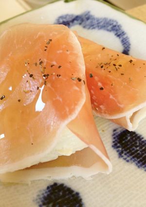 □塩麹豆腐の生ハム巻き□-レシピのメイン写真