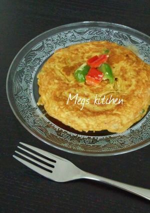 スパイスが決め手♪スパニッシュオムレツ-レシピのメイン写真
