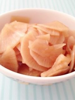 我が家の大根しょうゆ漬け-レシピのメイン写真