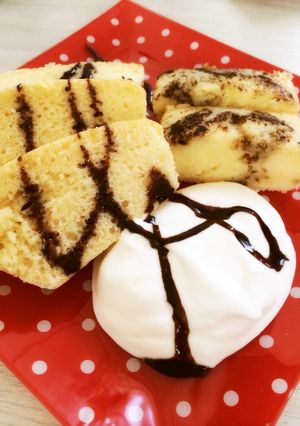 ﾎｯﾄｹｰｷﾐｯｸｽ★手抜きのｹｰｷ❤-レシピのメイン写真