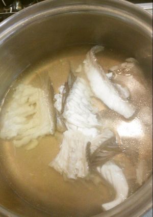 >◎)真鯛)彡　キホン！鯛のあらだし-レシピのメイン写真