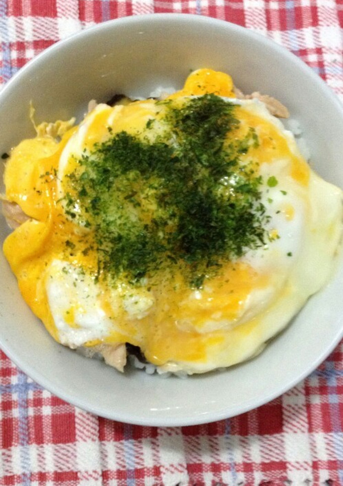 簡単♪ ツナ たま のり 丼-レシピのメイン写真