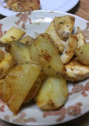長芋のカレー炒め-レシピのメイン写真