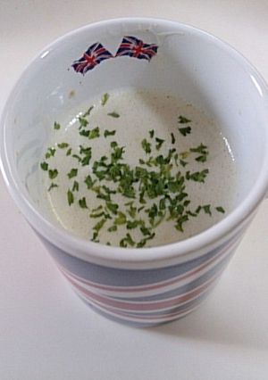レンジで簡単!カップdeスープ♪-レシピのメイン写真