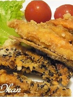 ムネ肉とゴボウの唐揚げ-レシピのメイン写真