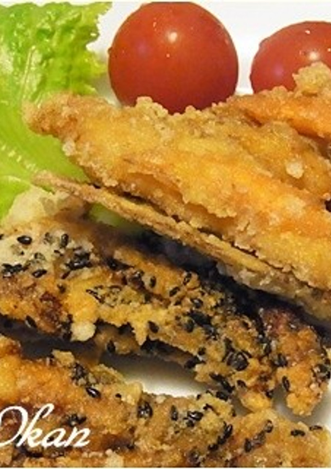 ムネ肉とゴボウの唐揚げ-レシピのメイン写真