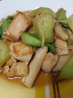 ☆チンゲン菜と鶏肉の中華炒め☆-レシピのメイン写真