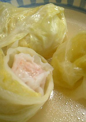 シュウマイでロールキャベツ-レシピのメイン写真