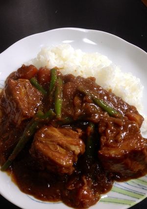 豚バラ塊肉のカレー-レシピのメイン写真