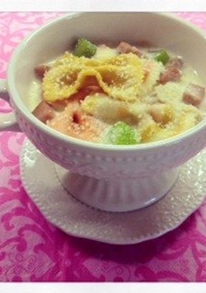 おうちのお姫さまに☆スープパスタ-レシピのメイン写真