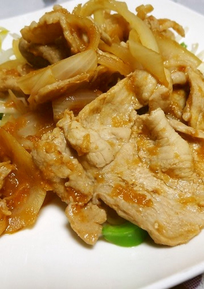 簡単　はちみつ味噌　豚肉炒め-レシピのメイン写真