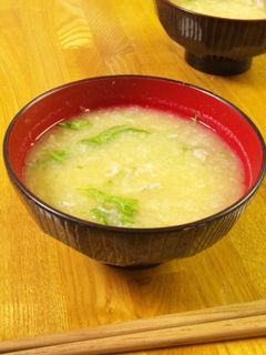 大根おろしと生姜でポカポカ☆味噌汁-レシピのメイン写真