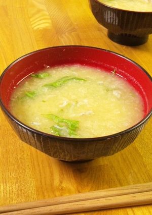 大根おろしと生姜でポカポカ☆味噌汁-レシピのメイン写真