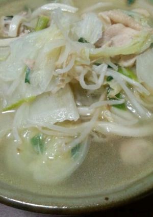 鶏塩うどん-レシピのメイン写真