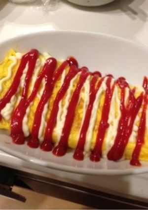ぐうたら一品☆納豆オムレツ❤-レシピのメイン写真