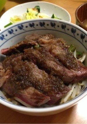 ステーキ丼ソース-レシピのメイン写真
