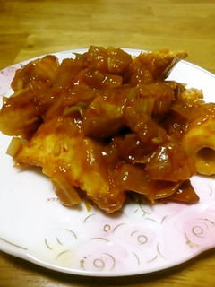 厚揚げとちくわのチリソース-レシピのメイン写真