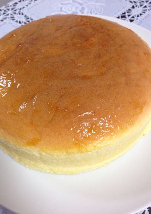 しっとりだけどふわふわスフレチーズケーキ-レシピのメイン写真