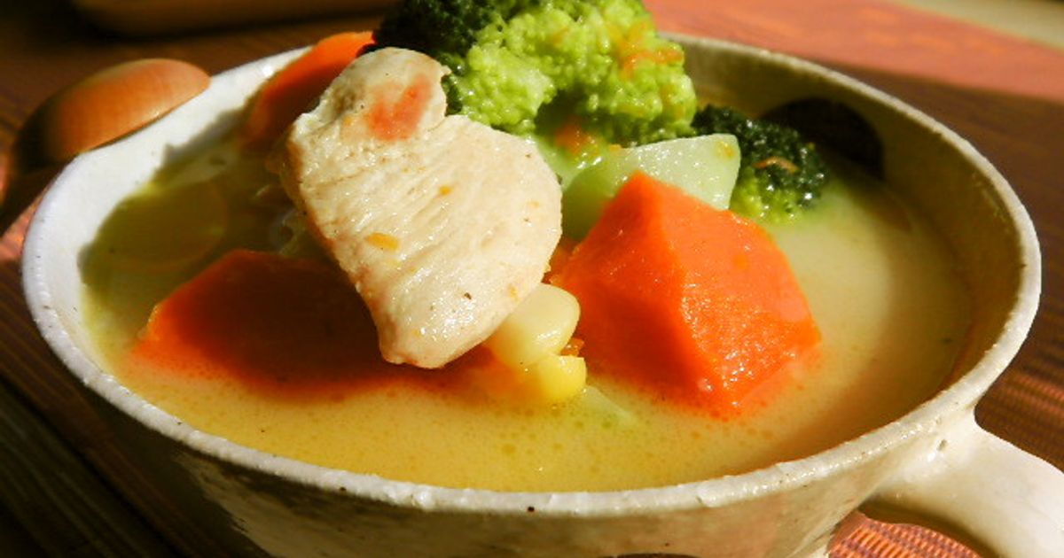 簡単！鶏と冬野菜のクリームシチュー♬ by はーたんのおっかさん